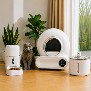 PetMaison Ultimate Care - Box + Fountain + Feeder