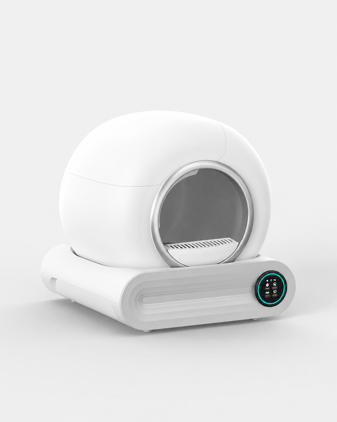 Box Pro — caixa de areia automática para gatos, vista lateral - 3