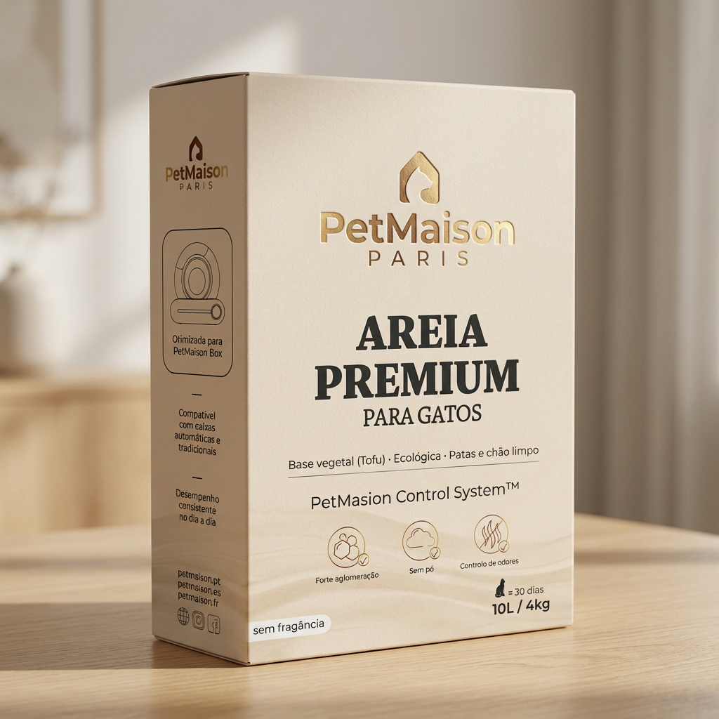 PetMaison Smart Litter — areia para caixa automática